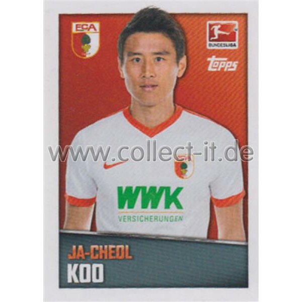 TOPPS Bundesliga 2016/2017 - Sticker 20 - Ja-Cheol Koo