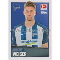 TOPPS Bundesliga 2016/2017 - Sticker 34 - Mitchell Weiser