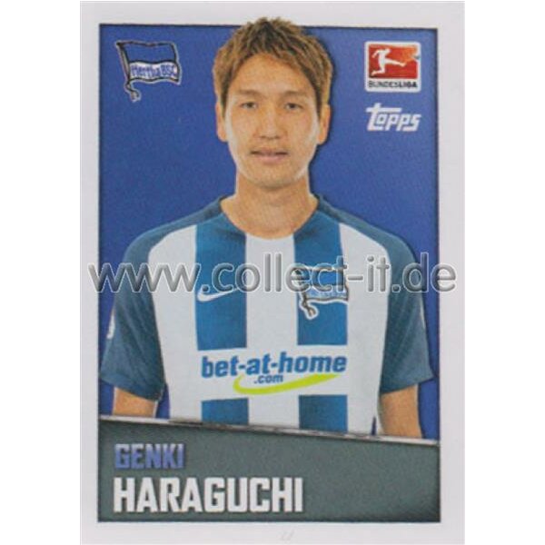 TOPPS Bundesliga 2016/2017 - Sticker 41 - Genki Haraguchi