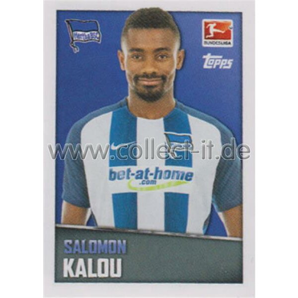 TOPPS Bundesliga 2016/2017 - Sticker 44 - Salomon Kalou