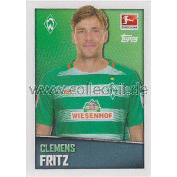 TOPPS Bundesliga 2016/2017 - Sticker 48 - Clemens Fritz