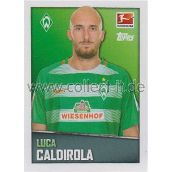 TOPPS Bundesliga 2016/2017 - Sticker 53 - Luca Caldirola