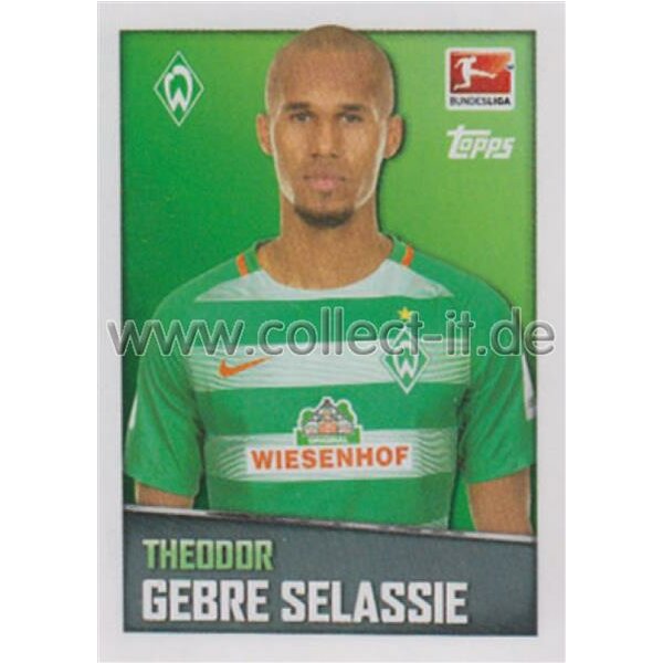 TOPPS Bundesliga 2016/2017 - Sticker 54 - Theodor Gebre Selassie