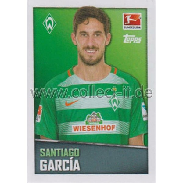 TOPPS Bundesliga 2016/2017 - Sticker 57 - Santiago Garcia