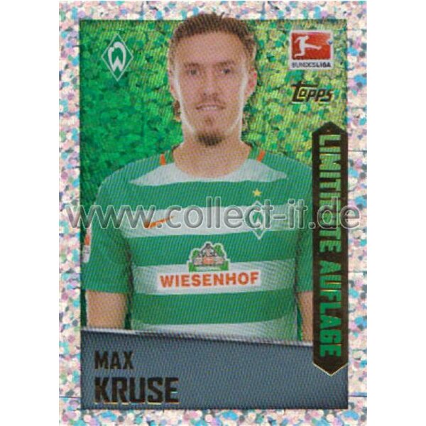 TOPPS Bundesliga 2016/2017 - Sticker 064 - Max Kruse - Limitierte Auflage