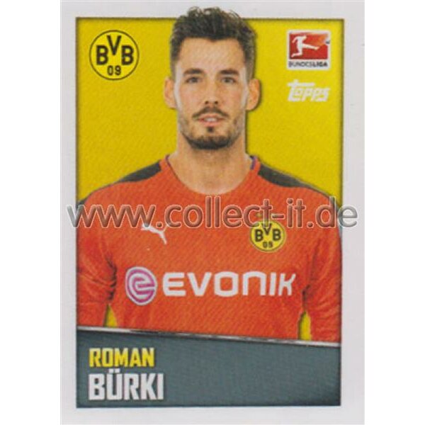 TOPPS Bundesliga 2016/2017 - Sticker 93 - Roman Bürki