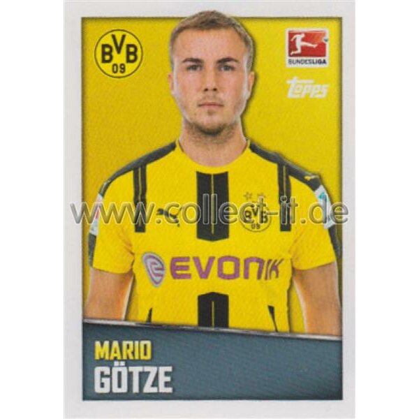 TOPPS Bundesliga 2016/2017 - Sticker 98 - Mario Götze
