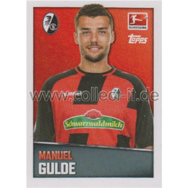 TOPPS Bundesliga 2016/2017 - Sticker 140 - Manuel Gulde