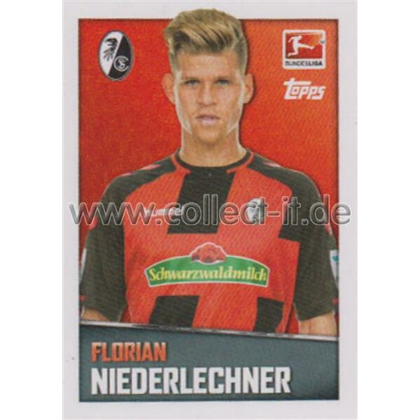 TOPPS Bundesliga 2016/2017 - Sticker 148 - Florian Niederlechner