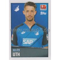 TOPPS Bundesliga 2016/2017 - Sticker 189 - Mark Uth