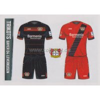 TOPPS Bundesliga 2016/2017 - Sticker 274 - Trikots Bayer...