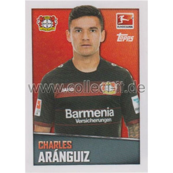 TOPPS Bundesliga 2016/2017 - Sticker 285 - Charles Aranguiz