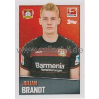 TOPPS Bundesliga 2016/2017 - Sticker 290 - Julian Brandt