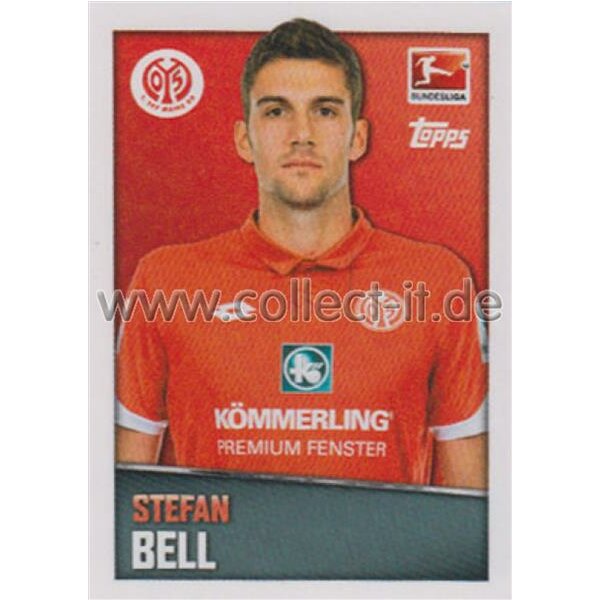 TOPPS Bundesliga 2016/2017 - Sticker 302 - Stefan Bell