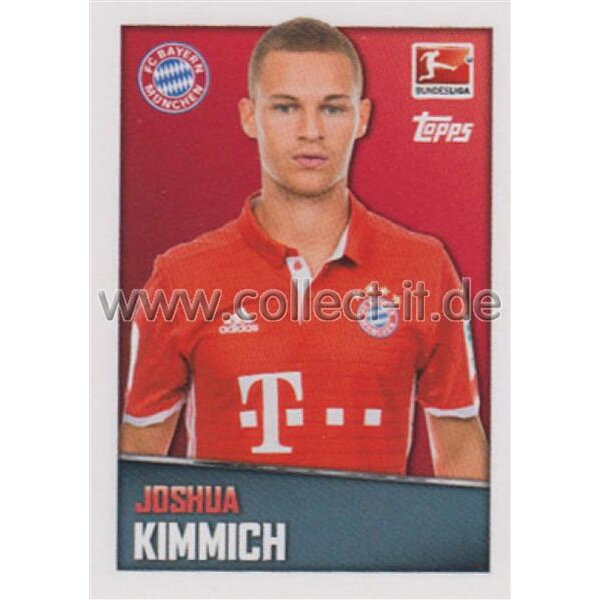 TOPPS Bundesliga 2016/2017 - Sticker 346 - Joshua Kimmich