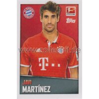 TOPPS Bundesliga 2016/2017 - Sticker 349 - Javi Martinez