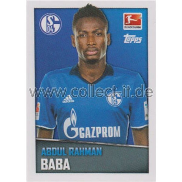 TOPPS Bundesliga 2016/2017 - Sticker 365 - Abdul Rahman Baba