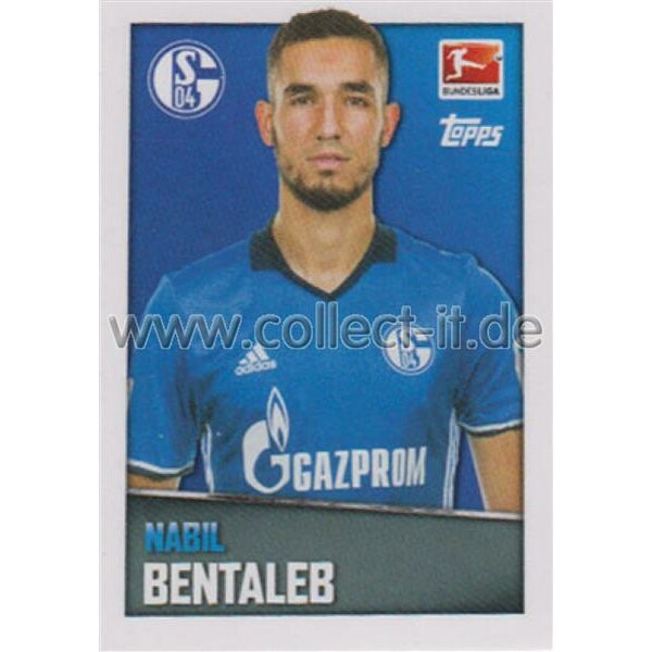 TOPPS Bundesliga 2016/2017 - Sticker 370 - Nabil Bentaleb