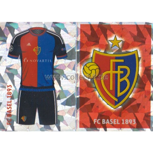 CL1617 - Sticker - BAS01+02 - Trikot+Logo [FC Basel]