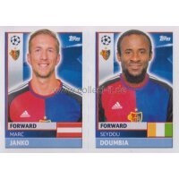 CL1617 - Sticker - BAS18+19 - Marc Janko+Seydou Doumbia...