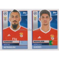 CL1617 - Sticker - BEN16+17 - Kostas Mitroglou+Goncalo...