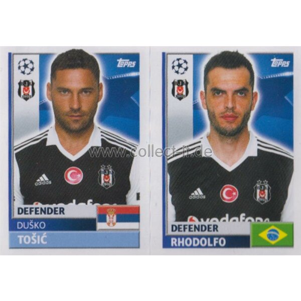 CL1617 - Sticker - BES08+09 - Dusko Tosic+Rhodolfo [Besiktas JK]