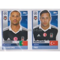 CL1617 - Sticker - BES16+17 - Ricardo Quaresma+Kerim Frei...