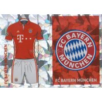 CL1617 - Sticker - BMU01+02 - Trikot+Logo [FC Bayern...