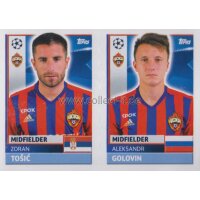 CL1617 - Sticker - CSK16+17 - Zoran Tosic+Aleksandr...