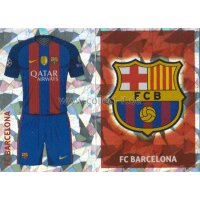 CL1617 - Sticker - FCB01+02 - Trikot+Logo [FC Barcelona]