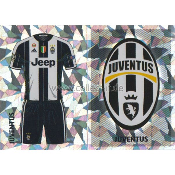 CL1617 - Sticker - JUV01+02 - Trikot+Logo [Juventus]