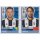 CL1617 - Sticker - JUV14+15 - Miralem Pjanic+Medhi Benatia [Juventus]