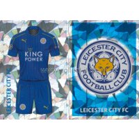 CL1617 - Sticker - LEI01+02 - Trikot+Logo [Leicester City]