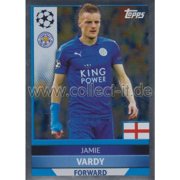 CL1617 - Sticker - LEI03 - Jamie Vardy [Leicester City]