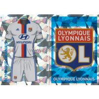 CL1617 - Sticker - LYO01+02 - Trikot+Logo [Olympique...