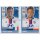 CL1617 - Sticker - LYO08+09 - Mapou Yanga-Mbiwa+Maciej Rybus [Olympique Lyonnais]
