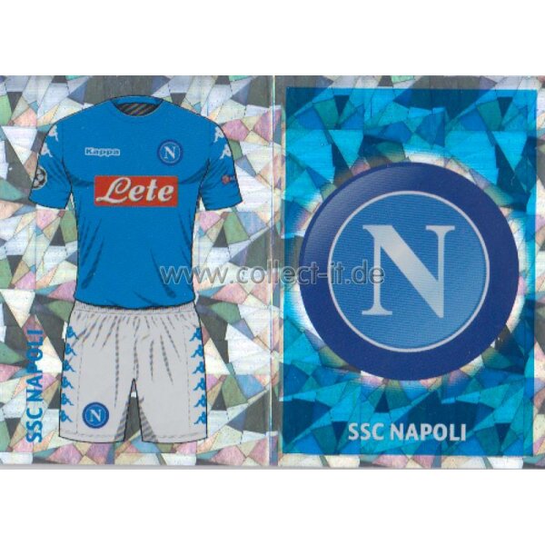 CL1617 - Sticker - NAP01+02 - Trikot+Logo [SSC Napoli]