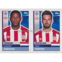 CL1617 - Sticker - PSV14+15 - Luciano Narsingh+Davy...