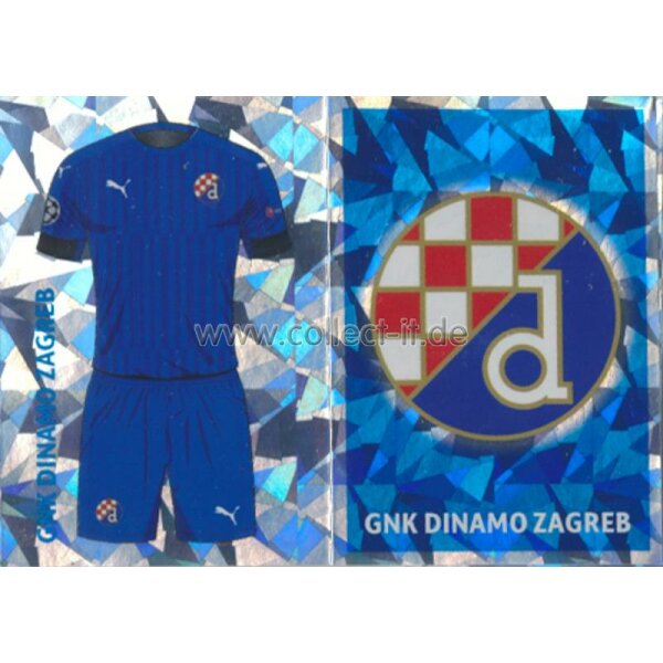 CL1617 - Sticker - QFC01+02 - Trikot+Logo [GNK Dinamo Zagreb]