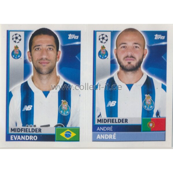 CL1617 - Sticker - QFJ11+12 - Elandro+Andre [FC Porto]