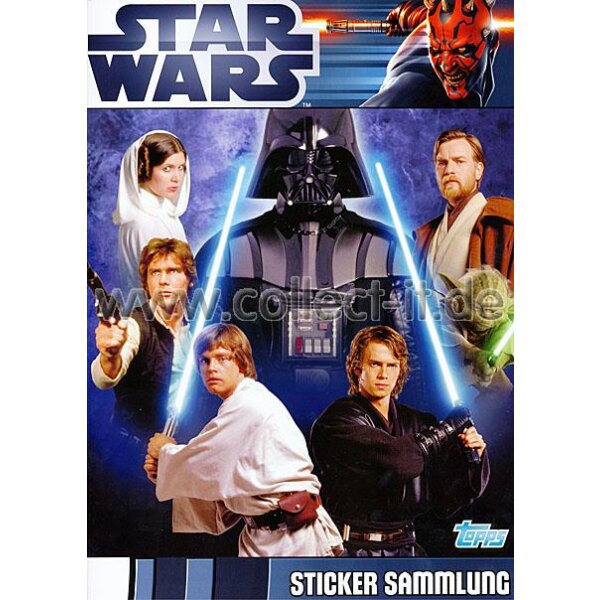 TOPPS - Star Wars - Movie Sticker - Album