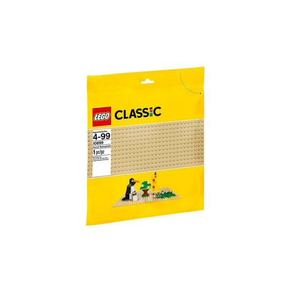 LEGO® Classic - Sandfarbene Bauplatte (10699)