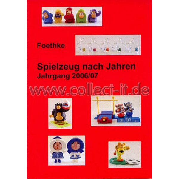Foethke - Spielzeug nach Jahren ERGÄNZUNG 2006-2007