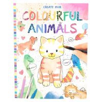 Depesche 8916 - Create your Colourful Animals Malbuch