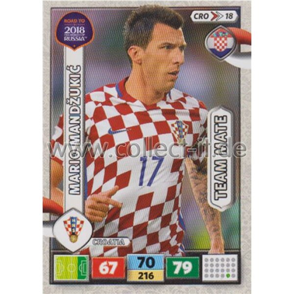 CRO18 - Mario Mandzukic - ROAD TO WM 2018 - Team Mates