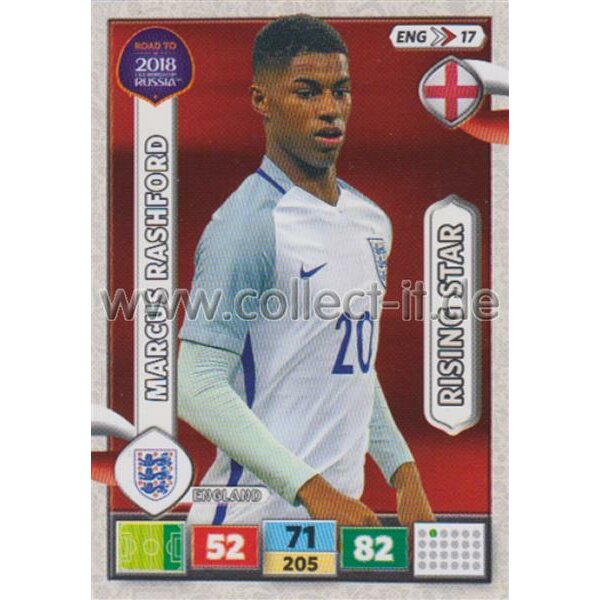 ENG17 - Marcus Rashford - ROAD TO WM 2018 - Team Mates