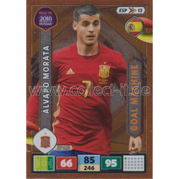 ESP13 - Alvaro Morata - ROAD TO WM 2018 - Goal Machine