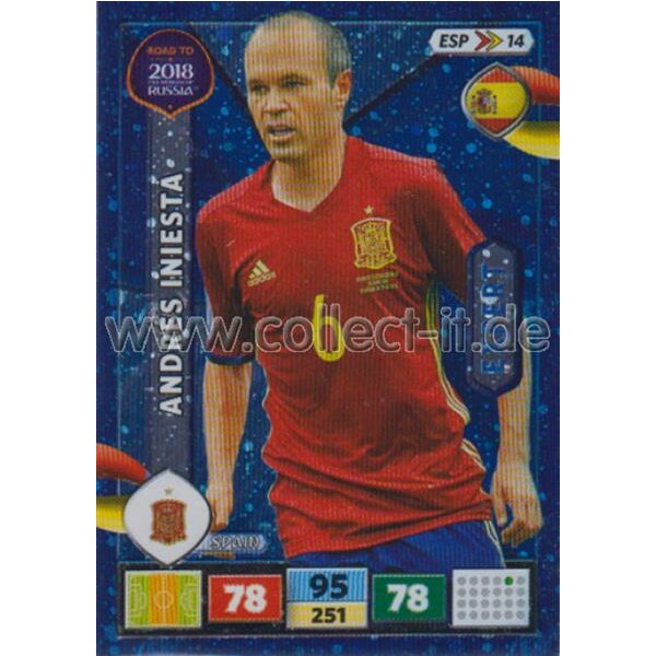 ESP14 - Andrés Iniesta - ROAD TO WM 2018 - Expert