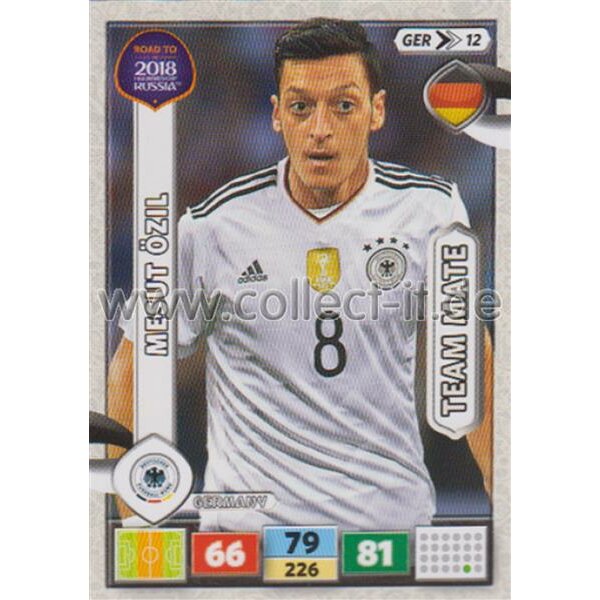 GER12 - Mesut Özil - ROAD TO WM 2018 - Team Mates