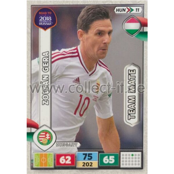 HUN11 - Zoltan Gera - ROAD TO WM 2018 - Team Mates